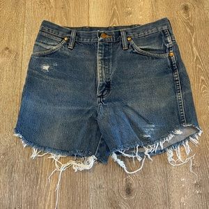 Wrangler Denim Cutoff Shorts